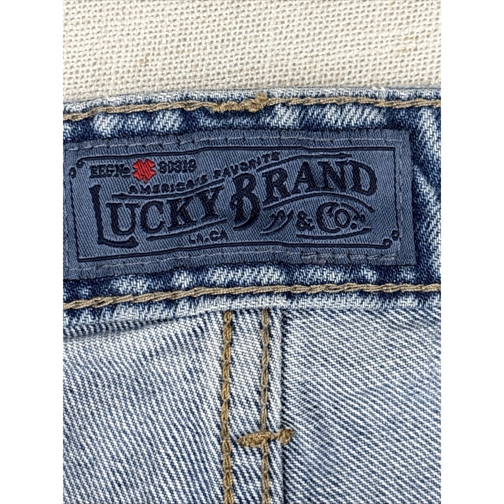 Lucky Brand Jean Shorts Cutoff Ava Short Size 00/24 - Picture 5 of 14
